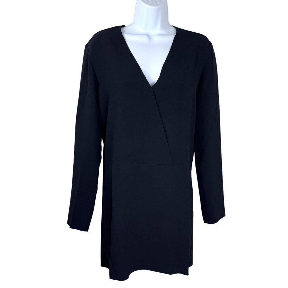 IRO Paris Norah NEW Black Mini Dress Classic Evening Party FR Size 34 (US 2/XS) - Picture 2 of 13